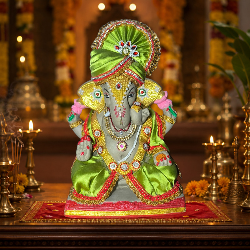 Sri Vastra Vinayaka 12 inches